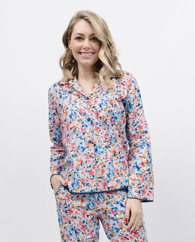 Bea Ditsy Floral Print Pyjama Top