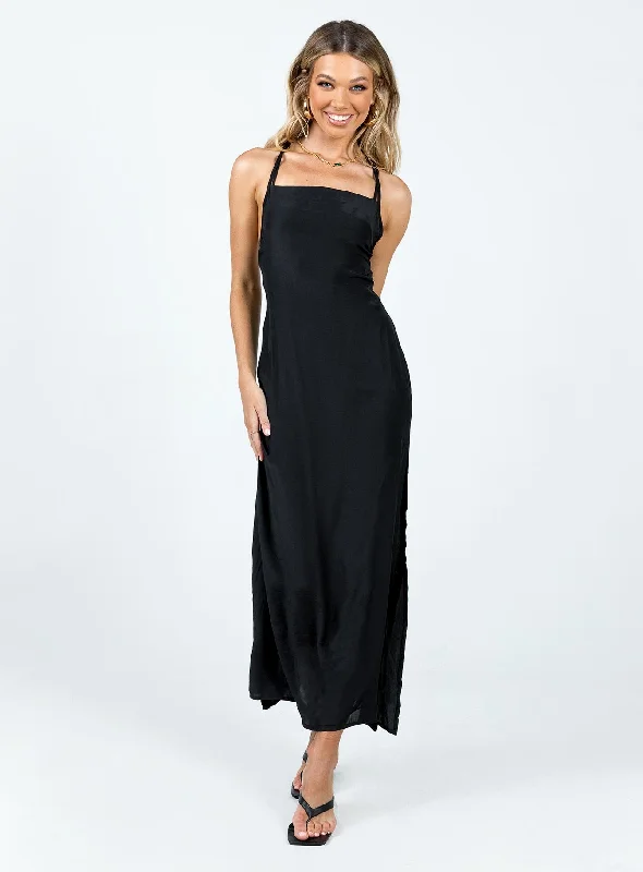 Centomo Maxi Dress Black