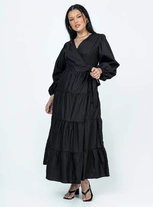 Helima Maxi Dress Black