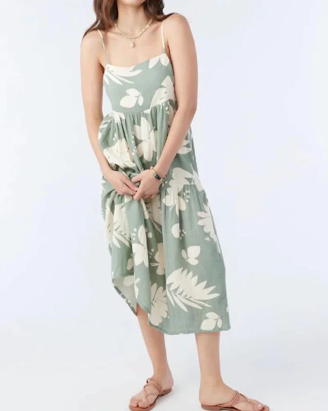 Cecily Dress In Lily Pad | Lily Pad