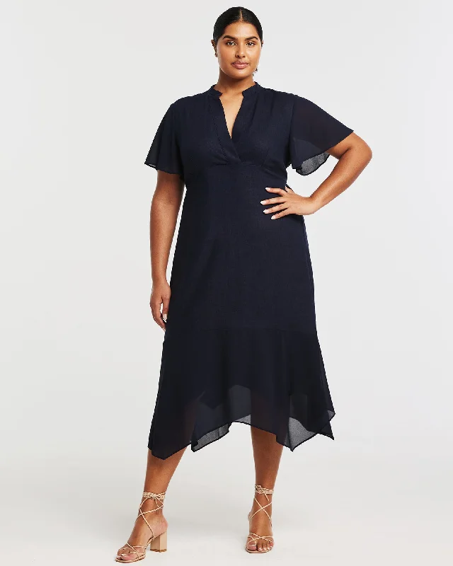 Claudia Dress | Navy