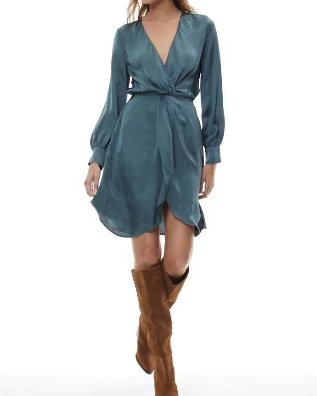 Cyrus Dress In Sage Leaf | Sage Leaf