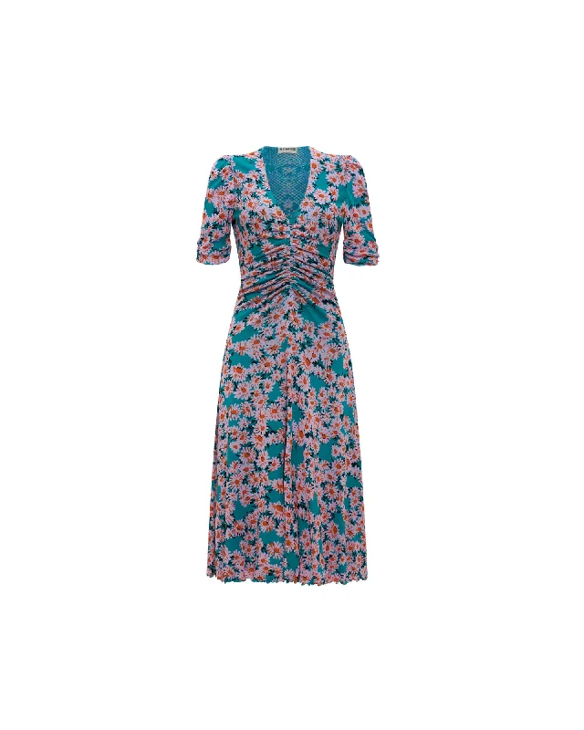 DVF KOREN REVERSIBLE DRESS | PINK