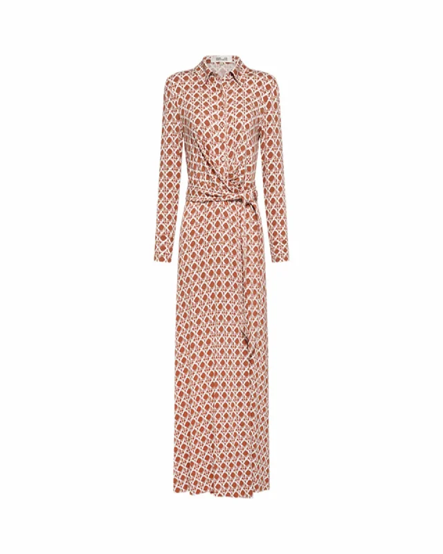 DVF Sana Two Dress | ORANGE