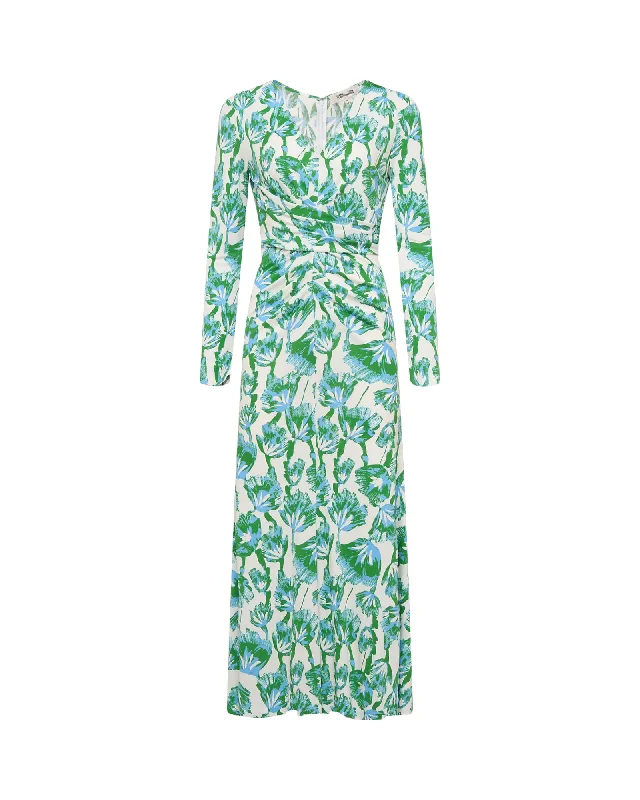 DVF TIMMY DRESS | GREEN