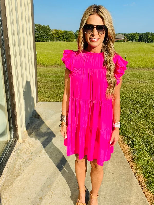 GONE FOR GOOD DRESS PINK-- END OF SUMMER SALE