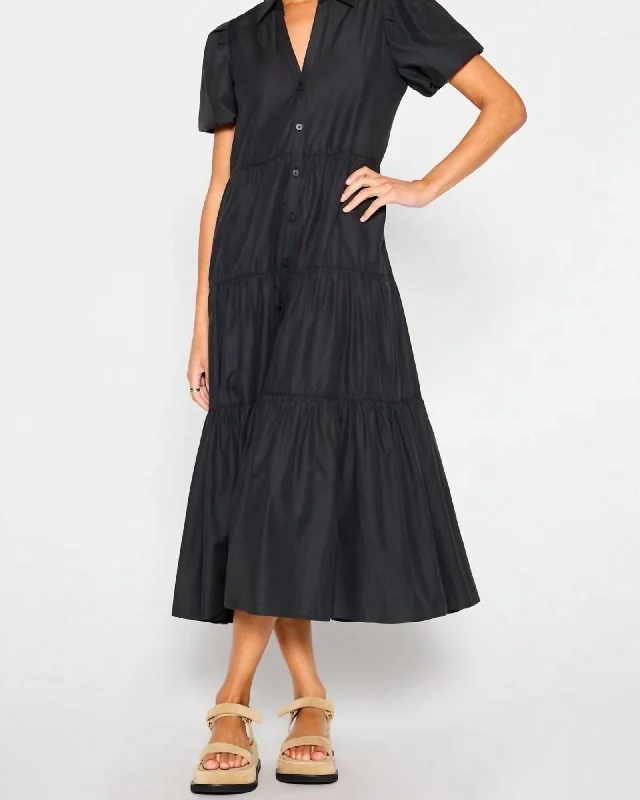 Havana Dress In Washed Black | Washed Black