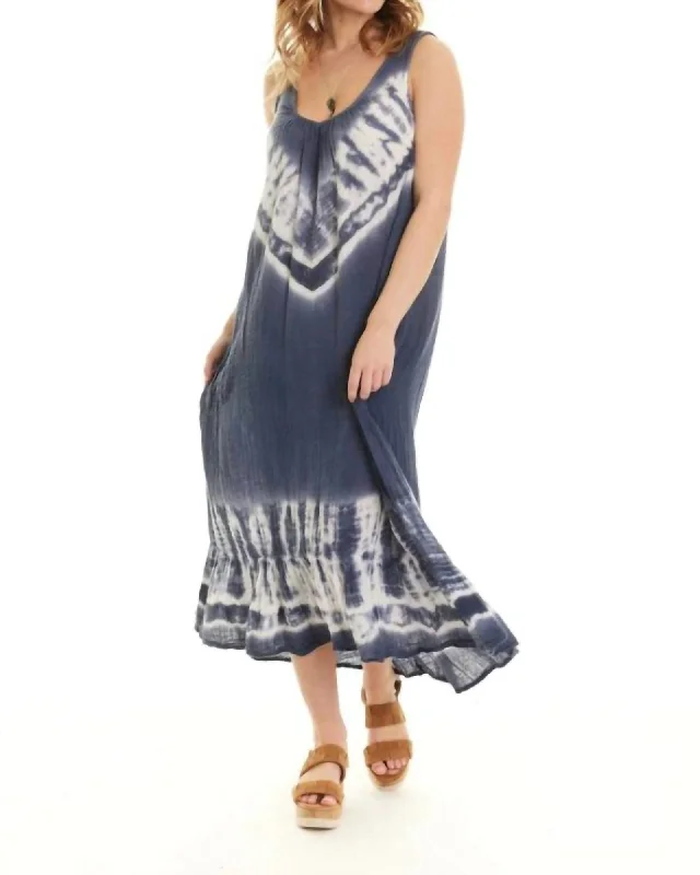 Indra Dress In Beachcomber | Beachcomber