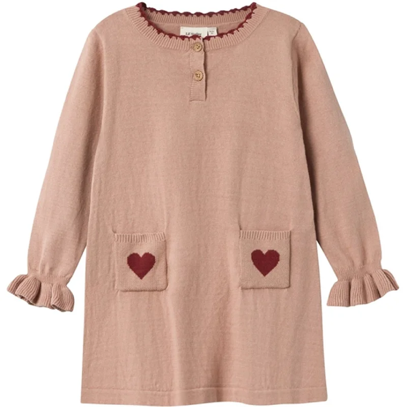 Lil'Atelier Nougat Saran Knit Dress