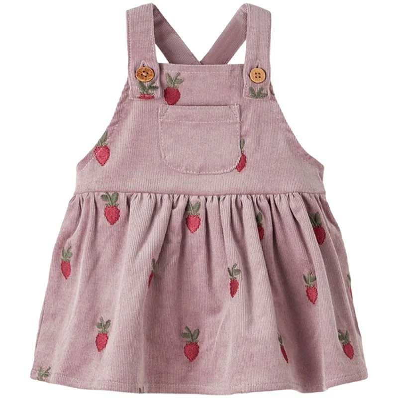 Lil'Atelier Quail Nelly Loose Corduroy Spencer Dress