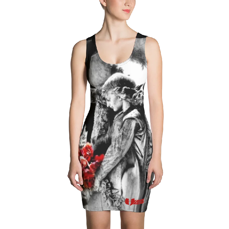 Official Heaven Razah Angel and Cross Designer  Cut & Sew Dress