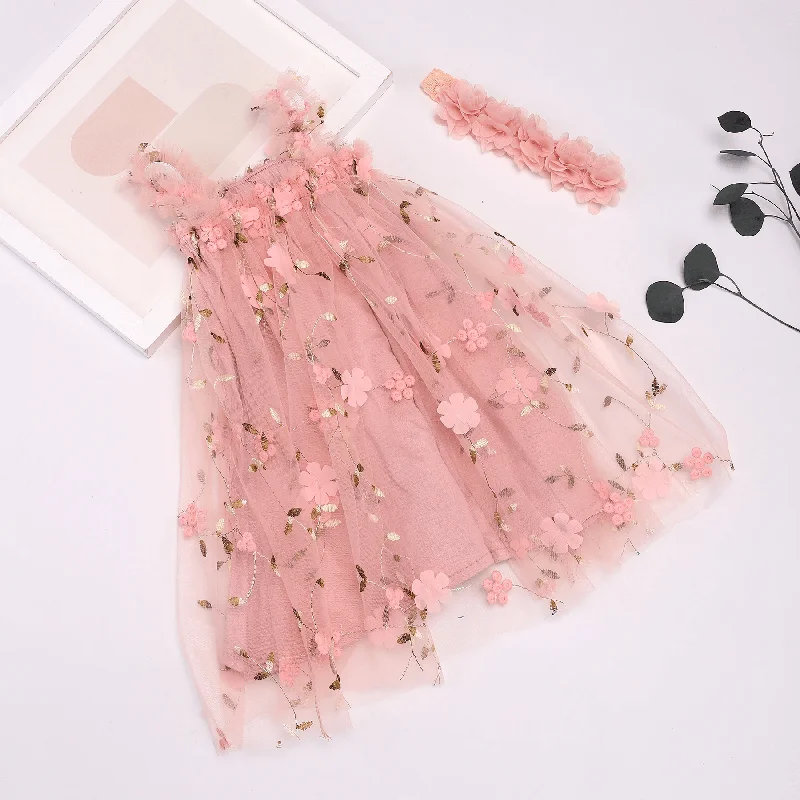 Princess Dresses with Flower