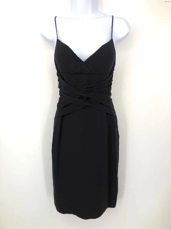 RAG & BONE Black Silk Size 2  (XS) Dress