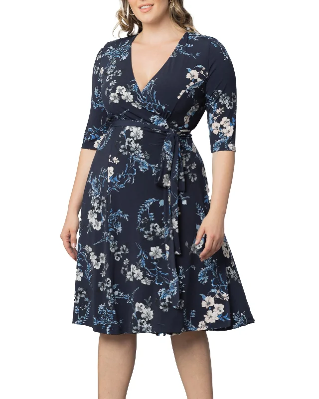 Signature Wrap Dress | FRENCH BLUE GARDEN