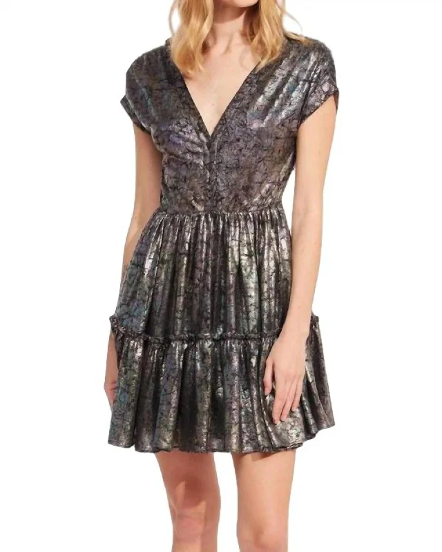 Ulani Dress In Pyrite | Pyrite