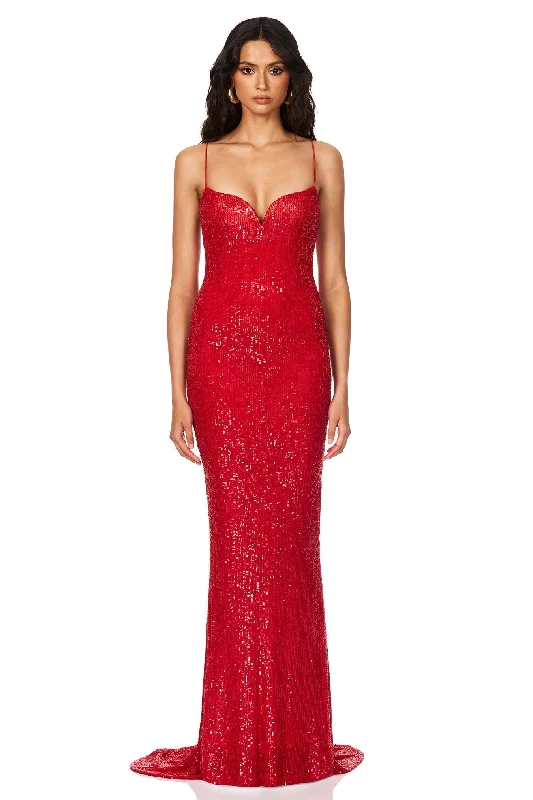 Serena Sequin Gown