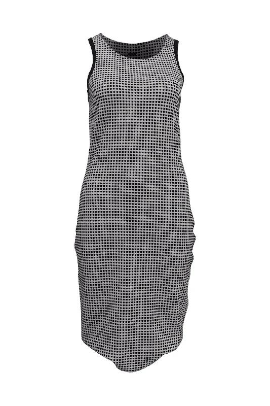 Checkered Bodycon Dress