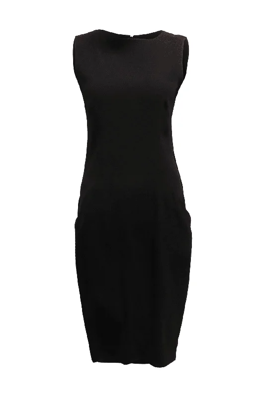 Bodycon Dress With Front Pockets